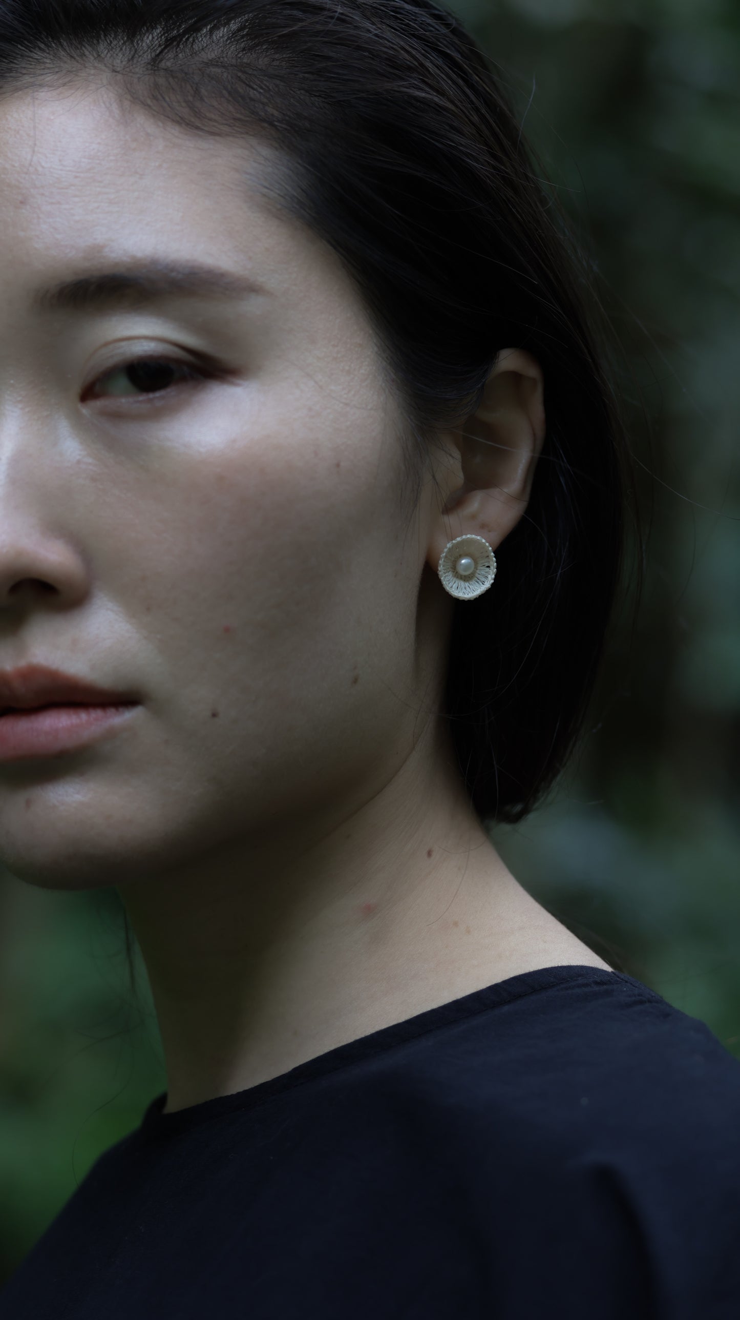 parabolic earrings | unbleached