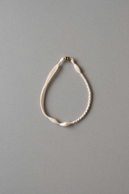 Knot bracelet 18/20cm | Unbleached