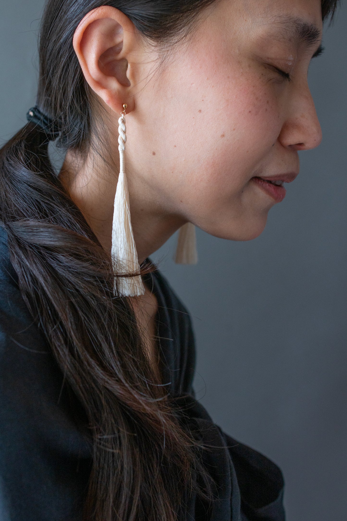 Tassel earrings | Unbleached
